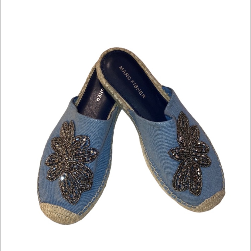 Mark Fisher Denim Mules